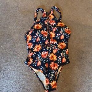 Floral One Piece Swimsuit